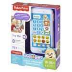 Fisher Price- Smartphone Lascia Un Messaggio, Giocattolo Elettronico Ridi Impara 18-36 Mesi