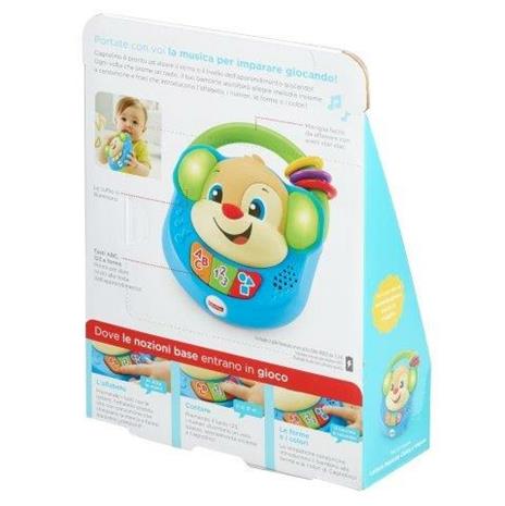 Fisher-Price Ridi & Impara, Lettore Musicale, Giocattolo per Bambini 6+ Mesi - 6