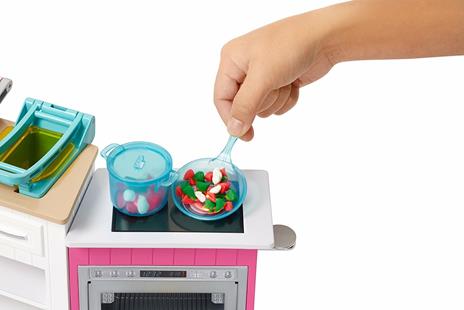 Barbie. Cucina con Bambola. Plastilina in 5 Colorazioni e Oltre 20 Accessori - 17