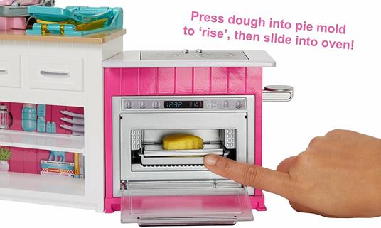 Barbie. Cucina con Bambola. Plastilina in 5 Colorazioni e Oltre 20 Accessori - 21
