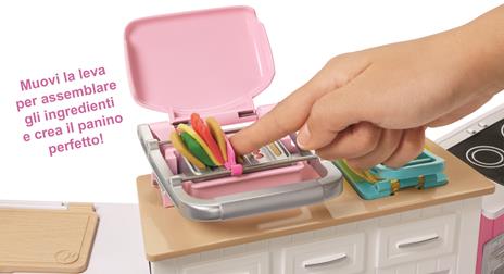 Barbie. Cucina con Bambola. Plastilina in 5 Colorazioni e Oltre 20 Accessori - 3