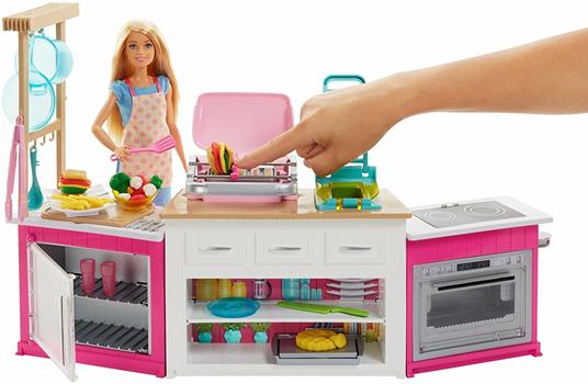 Barbie. Cucina con Bambola. Plastilina in 5 Colorazioni e Oltre 20 Accessori - 25
