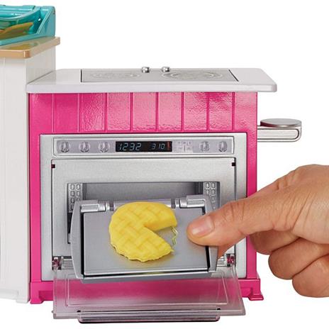 Barbie. Cucina con Bambola. Plastilina in 5 Colorazioni e Oltre 20 Accessori - 9