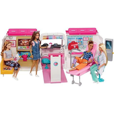 Barbie. Playset con Ambulanza e Ambulatorio - 107