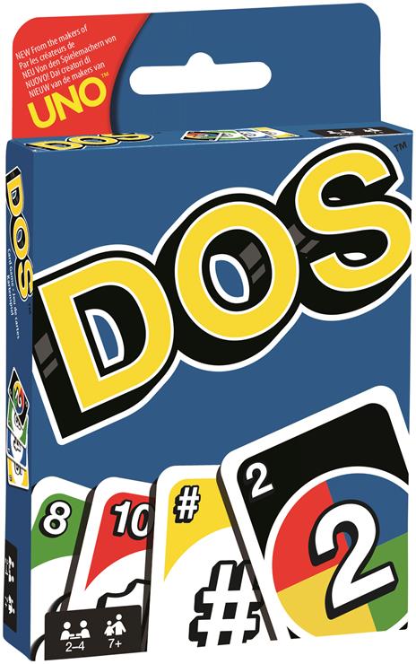 UNO - DOS. Mattel Games. Gioco di carte