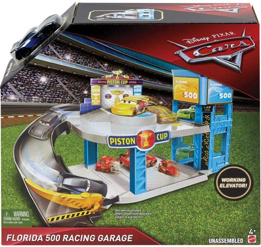 Cars Piston Cup Garage Playset - 4