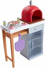 Barbie Accessori Esterni. Pizza Oven (FXG39)
