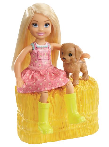 Barbie Ranch di Barbie e Chelsea. Playset Giocattolo con Due Bambole. Due Cavalli e Accessori - 9