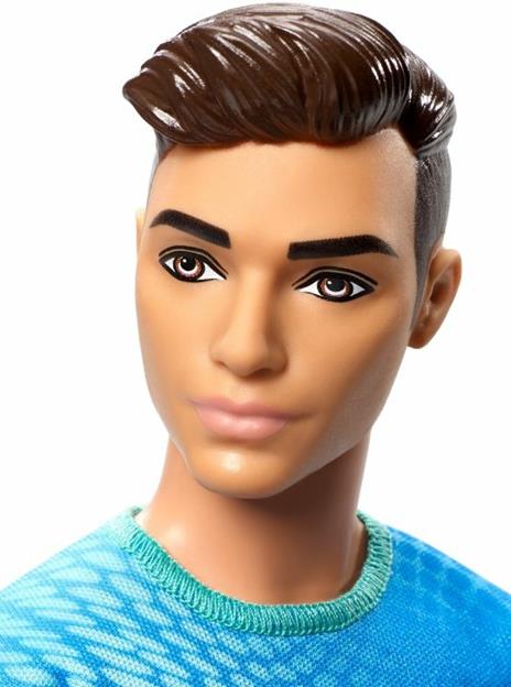 Barbie Ken Calciatore, Bambola Giocattolo per Bambini 3+ Anni, FXP02 - 4