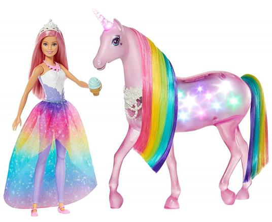 Barbie Unicorno Grande con Barbie