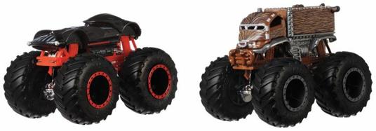 Monster Trucks Hot Wheels 2019 Demolition Doubles Police VS Hooligan Giant Wheels 1:64 - 5
