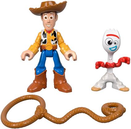 Imaginext Toy Story 4 Forky & Woody Figures Fisher Price