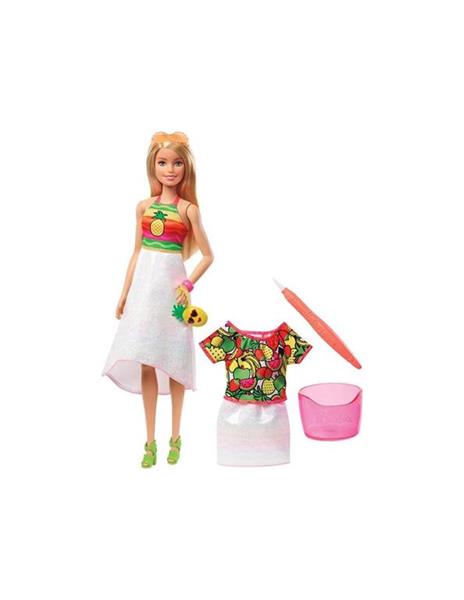 Barbie Bambola Crayola Rainbow fruit surprise - 2