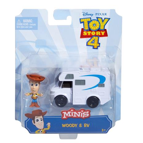 Toy Story 4. Personaggio Mini Woody con Camper - 5