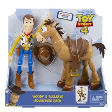 Toy Story 4. Basic Figure Woody + Bullseye 2-Pack
