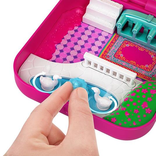 Polly Pocket Nascondigli Segreti Regno delle Piccole Principesse con Micro Bambola Lila - 5