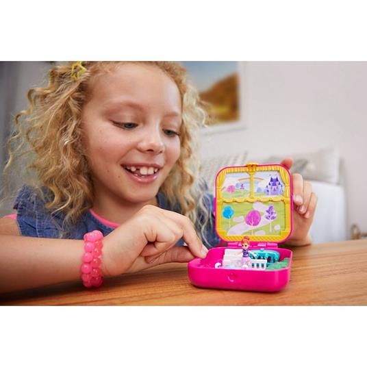 Polly Pocket Nascondigli Segreti Regno delle Piccole Principesse con Micro Bambola Lila - 6