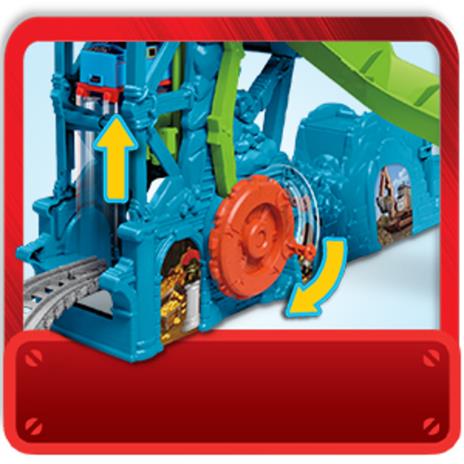 Fisher-Price Il Trenino Thomas-Set Ponte Levatoio con Thomas e Skiff, con Locomotiva Motorizzata e Barca Giocattolo, per Bambini 3+Anni, GWX09