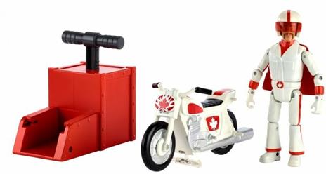 Toy Story 4. Duke Caboom Con Moto E Lanciatore. Mattel Gfb55 - 3