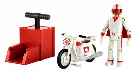 Toy Story 4. Duke Caboom Con Moto E Lanciatore. Mattel Gfb55 - 3