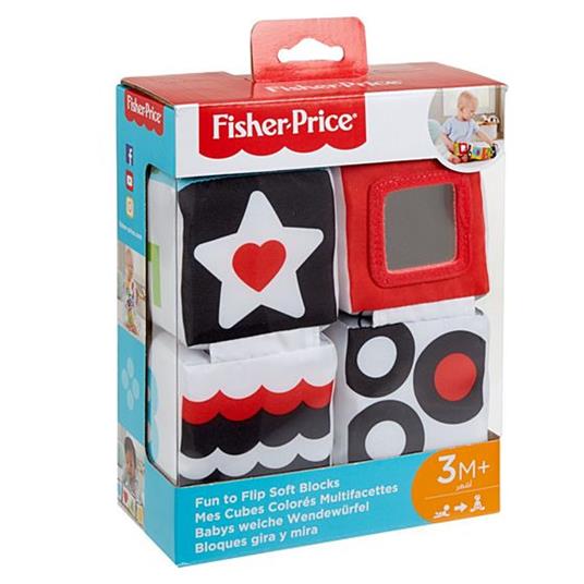 Fisher Price Soffici Cubi Gira & Impara  Mattel GFC37 - 4