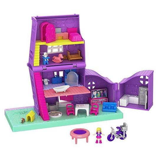 Polly Pocket Casa di Polly - Mattel - Mattel Polly Pocket - Casa delle  bambole e Playset - Giocattoli