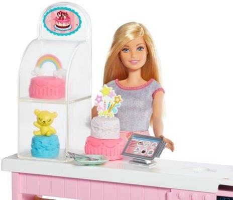 Barbie Playset Pasticceria con Bambola e Accessori da Cucina, 3+ Anni. Mattel (GFP59) - 6