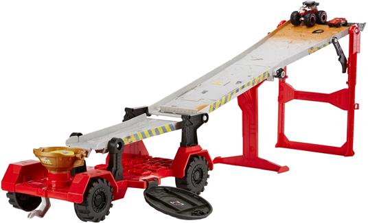 Hot Wheels Monster Truck Pista Downhill Race Playset con Due