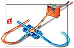 Hot Wheels Track Builder Deluxe Stunt Box. Playset con Componenti Pista Assortiti