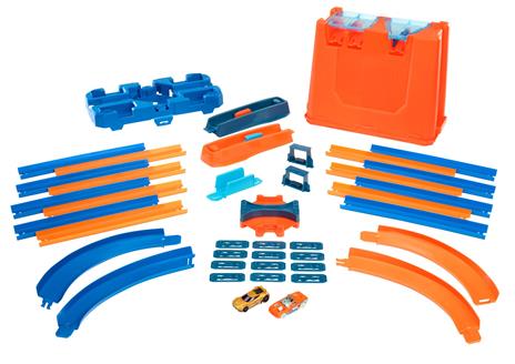 Hot Wheels Track Builder Deluxe Stunt Box. Playset con Componenti Pista Assortiti - 3