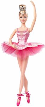 Barbie Ballet Wishes Bambola da Collezione Dedicata alle Future Ballerine con tutù e Accessori. Mattel (GHT41)