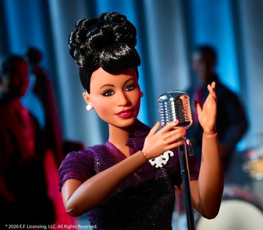 Barbie ? Inspiring Women, Ella Fitzgerald Bambola da Collezione, Giocattolo per Bambini 6+ Anni, GHT86 - 5