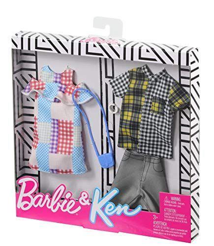 Barbie- Confezione Moda con 1 Outfit e 1 Accessorio Ciascuno Ken Giocattolo per Bambini 3+Anni GHX72 - 2