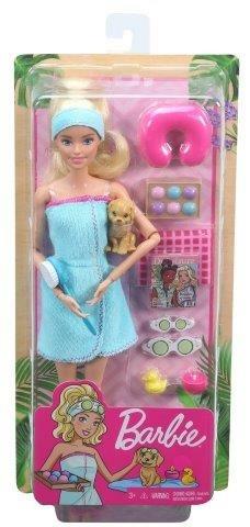 Barbie Wellness Playset Spa con Bambola e Accessori, Giocattolo per Bambini 3+ Anni. Mattel (GJG55) - 5