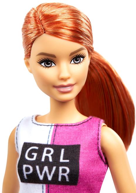 Barbie Wellness Playset Sport con Bambola e Accessori, Giocattolo per Bambini 3+ Anni. Mattel (GJG57) - 6