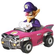 Mattel Hot Wheels Die-Cast Mario Kart Waluigi Kart Standard Kart