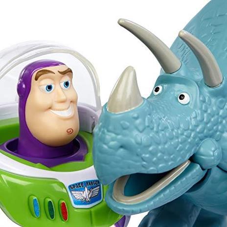 Toy Story- 2 Personaggi Buzz Ligghtyear e Trixie Giocattolo per Bambini 3+ Anni GJH80 - 3