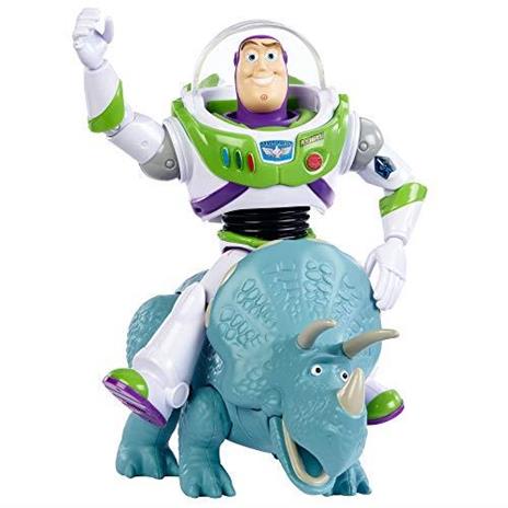 Toy Story- 2 Personaggi Buzz Ligghtyear e Trixie Giocattolo per Bambini 3+ Anni GJH80 - 4