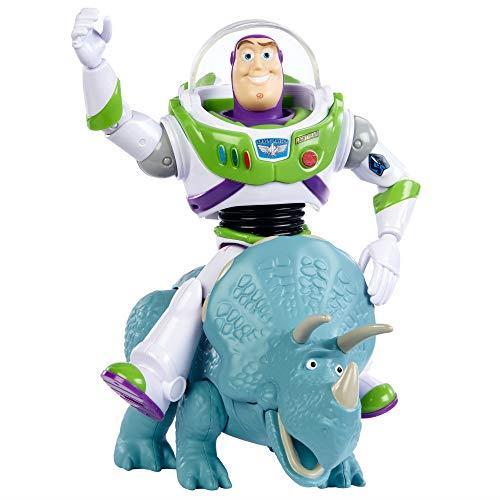 Toy Story- 2 Personaggi Buzz Ligghtyear e Trixie Giocattolo per Bambini 3+ Anni GJH80 - 4