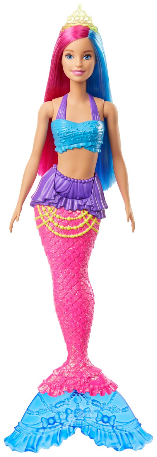 Barbie Dreamtopia Bambola Sirena con Capelli Rosa e Blu, Giocattolo per  Bambini 3+ Anni. Mattel (GJK08) - Barbie - Bambole Fashion - Giocattoli