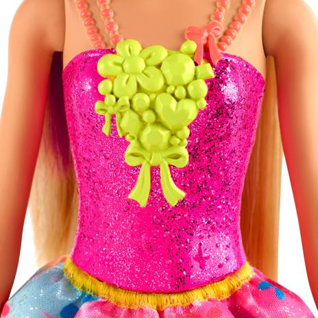 Barbie Principessa Dreamtopia, 30.5 cm, Bionda con Ciocca Viola Giocattolo per Bambini 3+ Anni. Mattel (GJK13) - 5