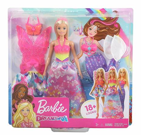 Barbie Dreamtopia Playset. Fantasy Dress-up