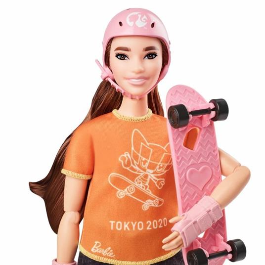Barbie Giochi Olimpici Tokyo 2020 - Bambola Arrampicatrice Con Accessori, Giocattolo Per Bambini 3+ Anni (Mattel GJL75)