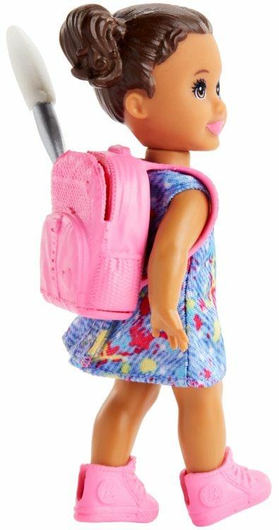 Barbie Carriere Playset Insegnante di Pittura Bionda con Bambola e Accessori Giocattolo per Bambini 3+ Anni, GJM29 - 5