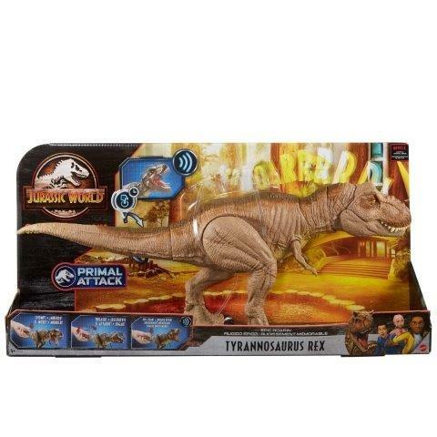 Jurassic World Ruggito Epico, Dinosauro Tyrannosaurus Rex. Mattel (GJT60) - 6