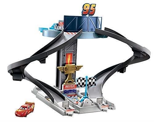 Cars Playset Pista Rust-Eze Torre Garage, Giocattolo per Bambini 4+ Anni, GJW42