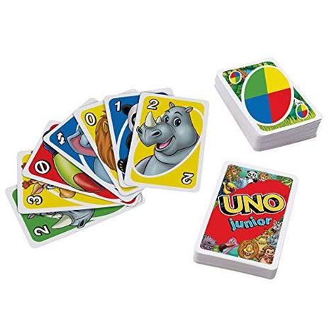 UNO Junior, Gioco di Carte con 45 Carte, Giocattolo per Bambini 3+Anni - 4