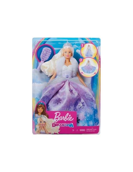 Barbie Dreamtopia, Principessa Magia d'Inverno, Bambola per Bambini 3+ Anni. Mattel (GKH26) - 2