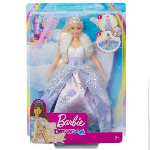 Barbie Dreamtopia, Principessa Magia d'Inverno, Bambola per Bambini 3+ Anni. Mattel (GKH26) - 9