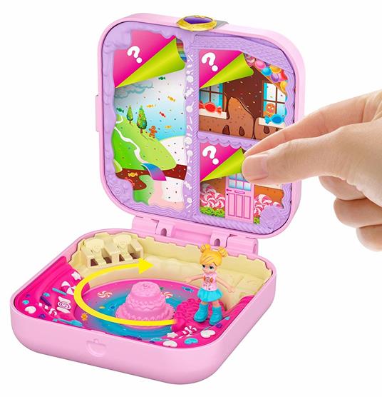 Polly Pocket Nascondigli Segreti Dolci Avventure: con Micro Bambola Polly e Accessori - 2